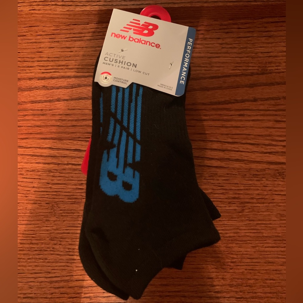 Mens New Balance socks 6pair